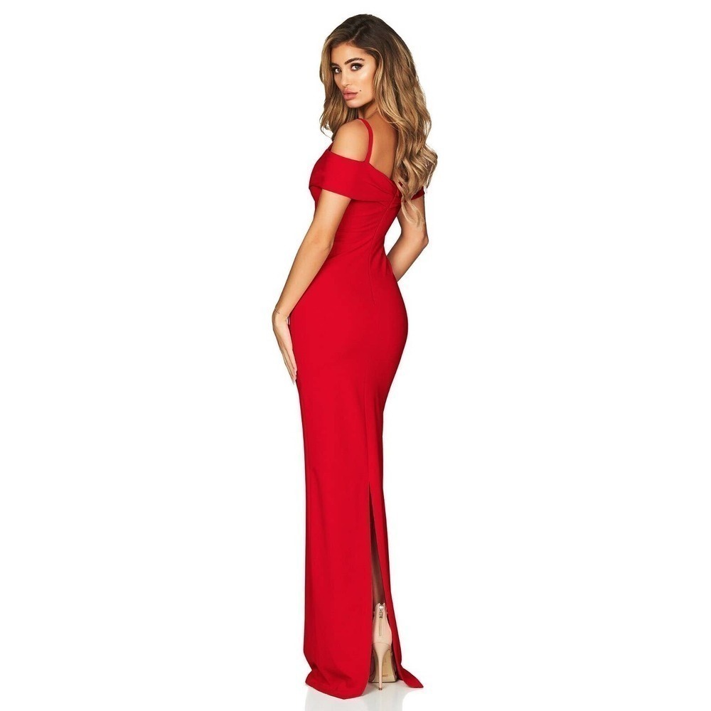 NWT NOOKIE Revolve Phoenix Gown Size XS Red - Picture 3 of 10